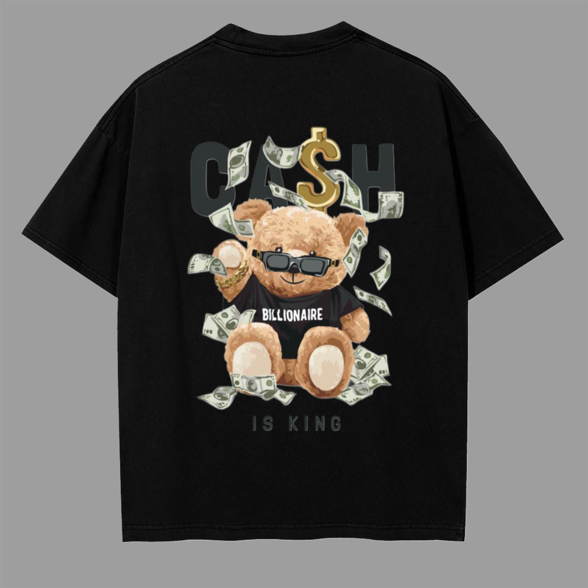 CASH IS KING – Oversized Tee