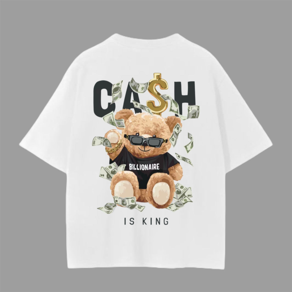 CASH IS KING – Oversized Tee