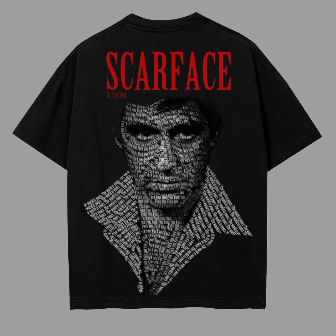 Oversized Scarface T-Shirt – Tony Montana