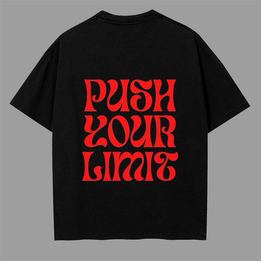 “Push Your Limit” Oversized T-Shirt